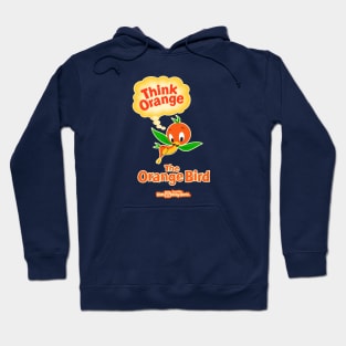 Think! Orange Bird Florida Flag Hoodie